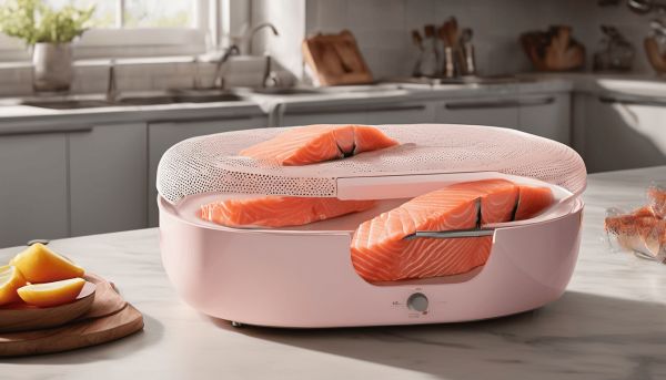 Optimisez la cuisson de votre saumon surgelé au air fryer